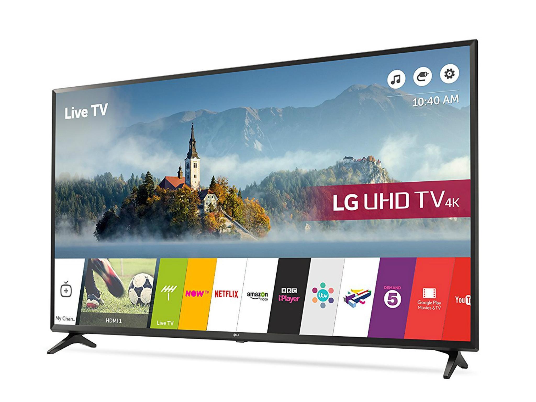 The 55UJ630V 55-inch 4K Ultra HD HDR Smart LED TV is one of LG’s latest models