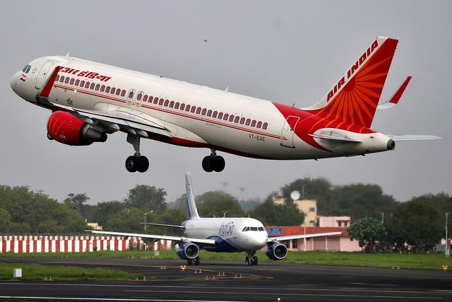 Air India announced on Monday that coach passengers on its domestic flights would now be offered only vegetarian meals