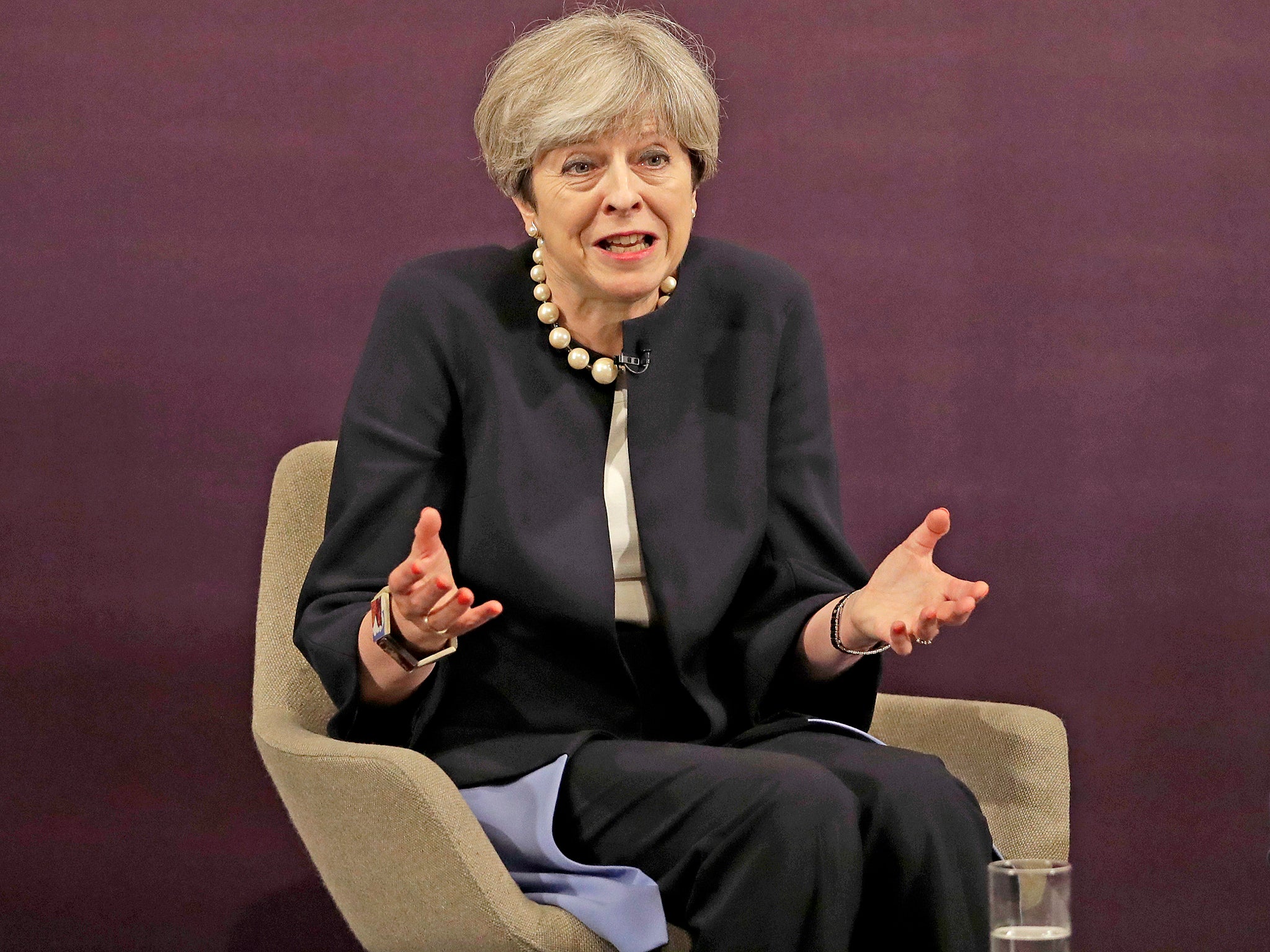 Theresa May gave a speech today on the gig economy