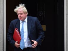 Number 10 slaps down Boris Johnson over 'no Brexit plan' comment