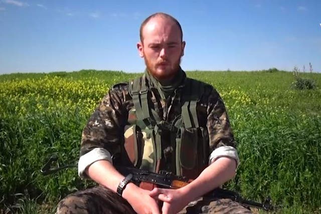 Luke Rutter, 22, was killed fighting with the YPG against Isis in Raqqa on 5 July