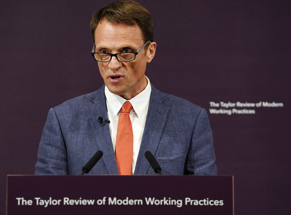 Matthew Taylor’s gig economy ideas may prove a step towards improving conditions for zero-hours and self-employed workers