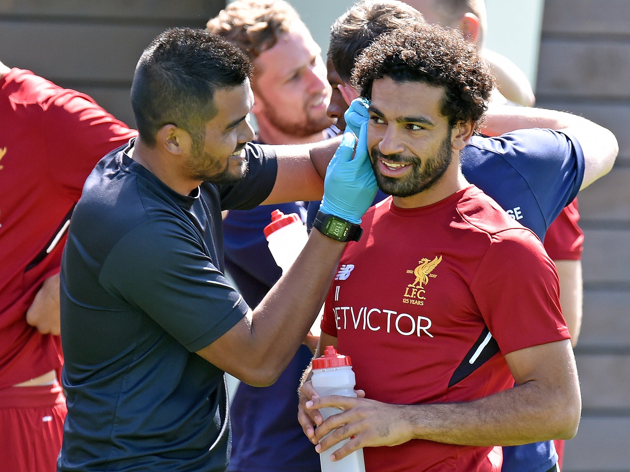 Mohamed Salah will have to wait before making his non-competitive debut for Liverpool