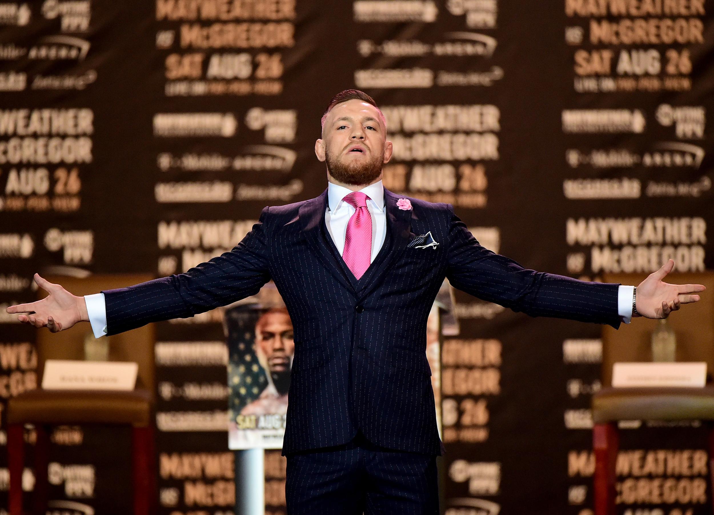 The public are on McGregor's side