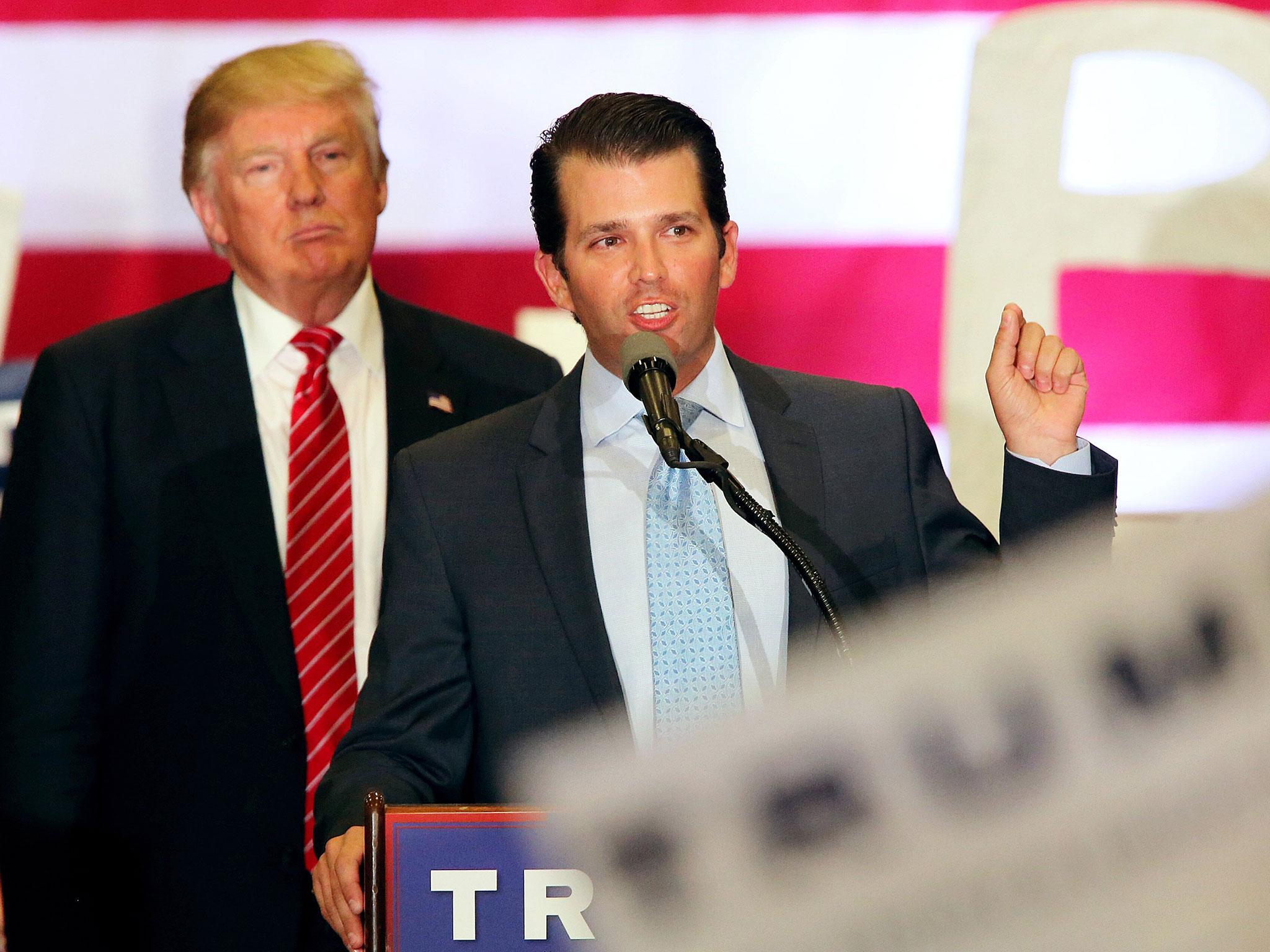 Mr Trump Jr and his lawyers have denied he did anything wrong