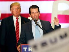 Most Trump voters 'don't think Trump Jr attended Russia meeting'