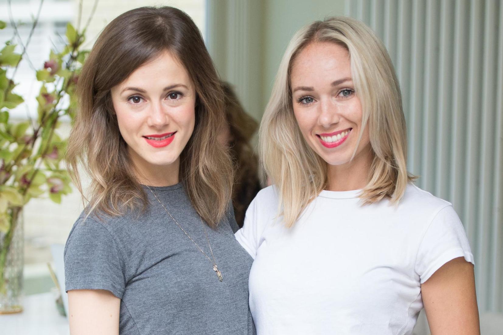 First-time entrepreneurs Komlosiova (left) and Johnson (right) say the process has been ‘a steep-learning curve’, but that the pair have enjoyed every moment