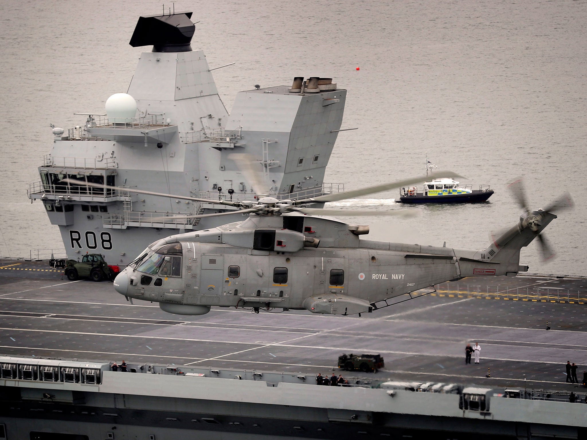 Britain’s delayed aircraft carrier programme has been heavily criticised amid spiralling costs