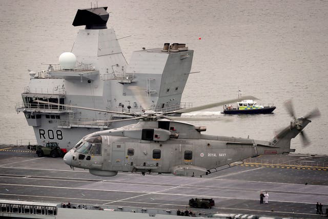 Britain’s delayed aircraft carrier programme has been heavily criticised amid spiralling costs 