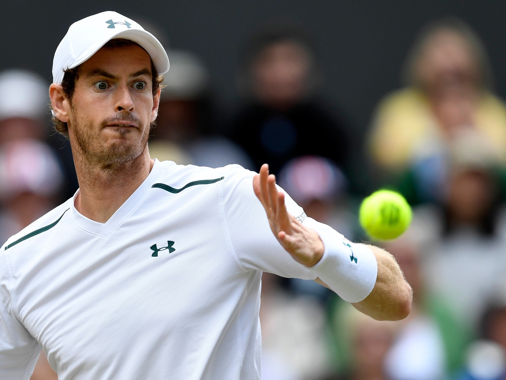 Murray struggled with injury during his five-set defeat