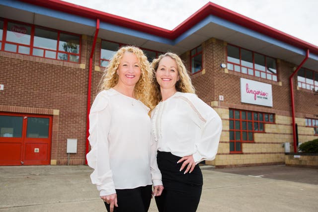 Clare Haines (right) founded the business in 2009, but the firm has grown by 2,000 per cent since friend Melissa Burton (left) joined as an equal partner in 2015