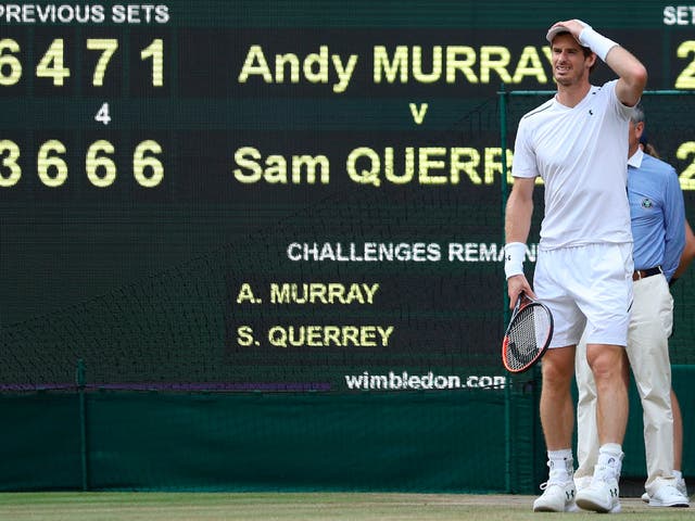 Andy Murray's reign as Wimbledon champion ended in defeat to 24th seed Sam Querrey