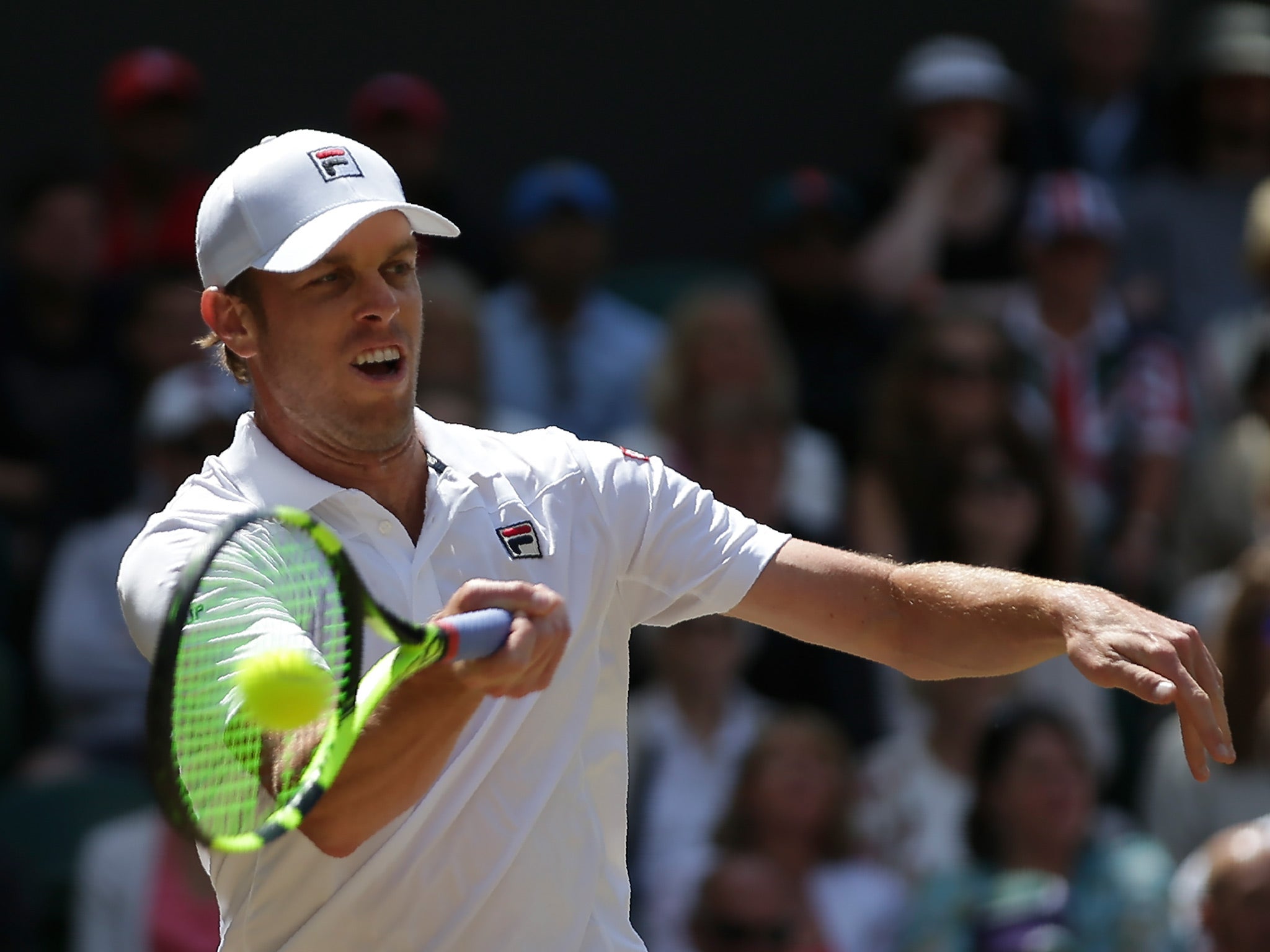 Querrey recovered well after a nervy start