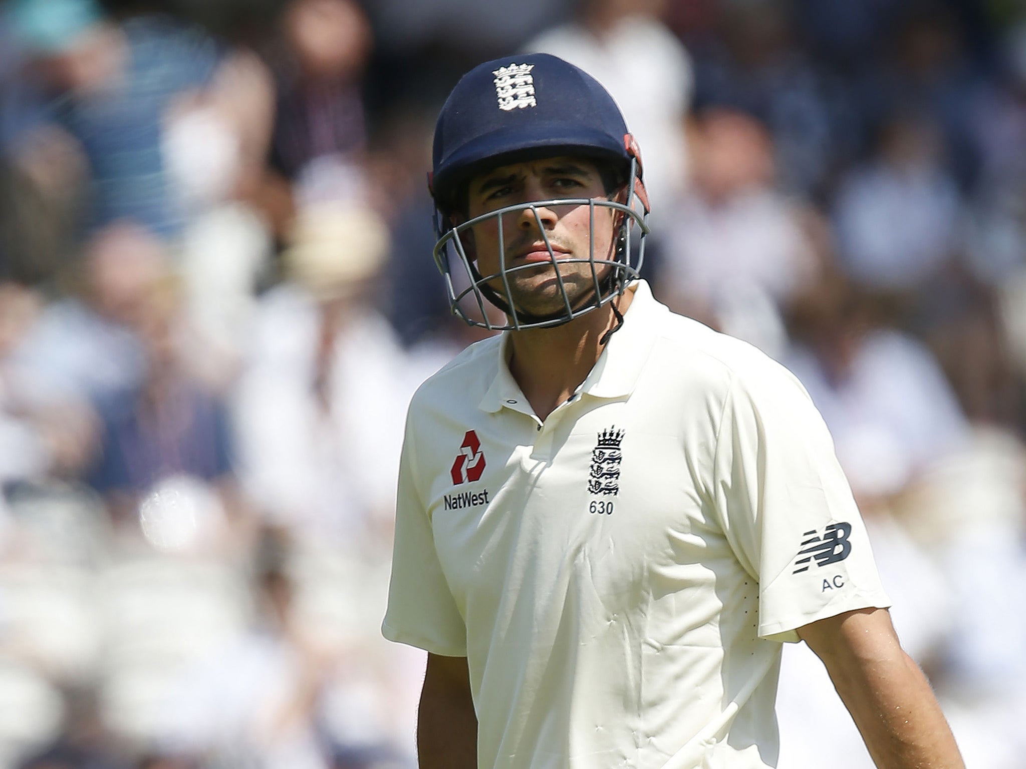 Alastair Cook resigned as captain in February following the 4-0 series defeat in India