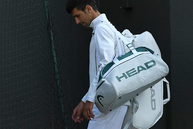 Djokovic is out of Wimbledon