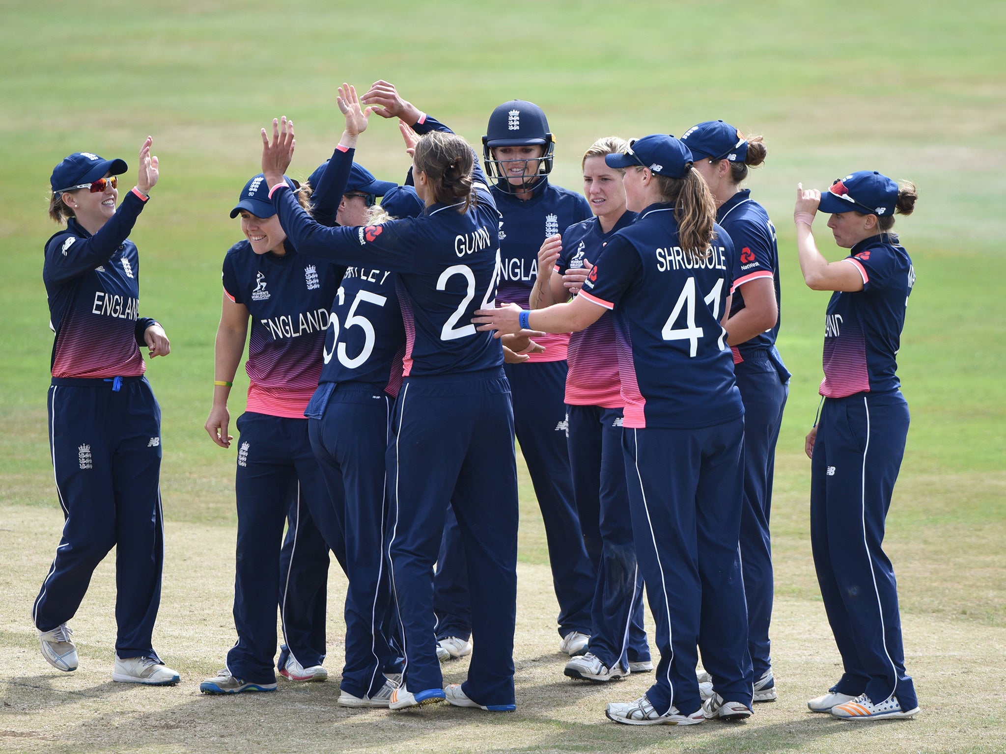 England join Australia and South Africa in the last four of the Women's World Cup