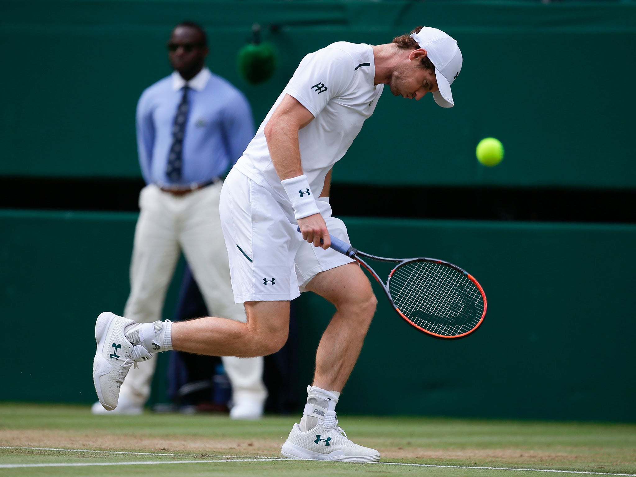 Andy Murray hasn't played since losing at Wimbledon