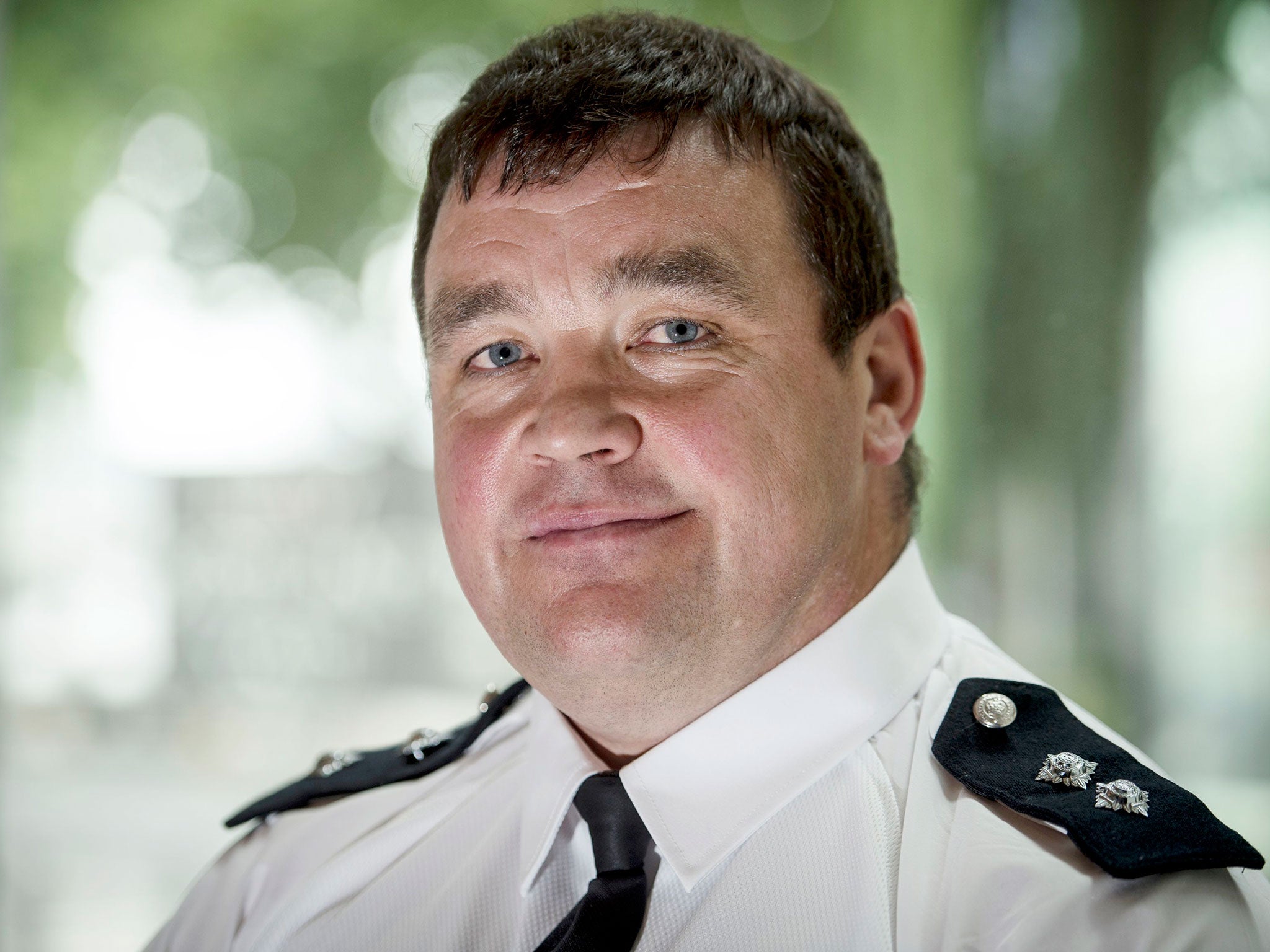 Inspector Nick Thatcher, who was one of the first police inspectors on the scene at the Grenfell Tower fire