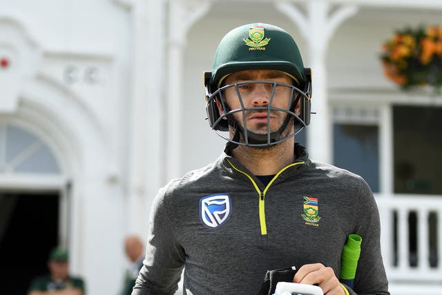 South Africa captain Faf du Plessis will return to the fold at Trent Bridge