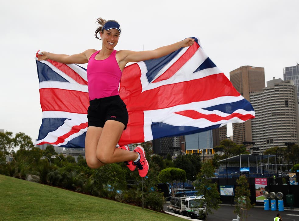 Konta says she is proud to represent Great Britain