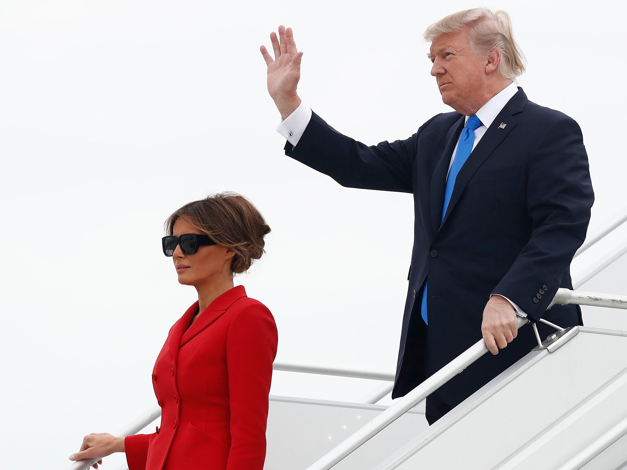 Donald Trump and his wife Melania will visit five Asian countries