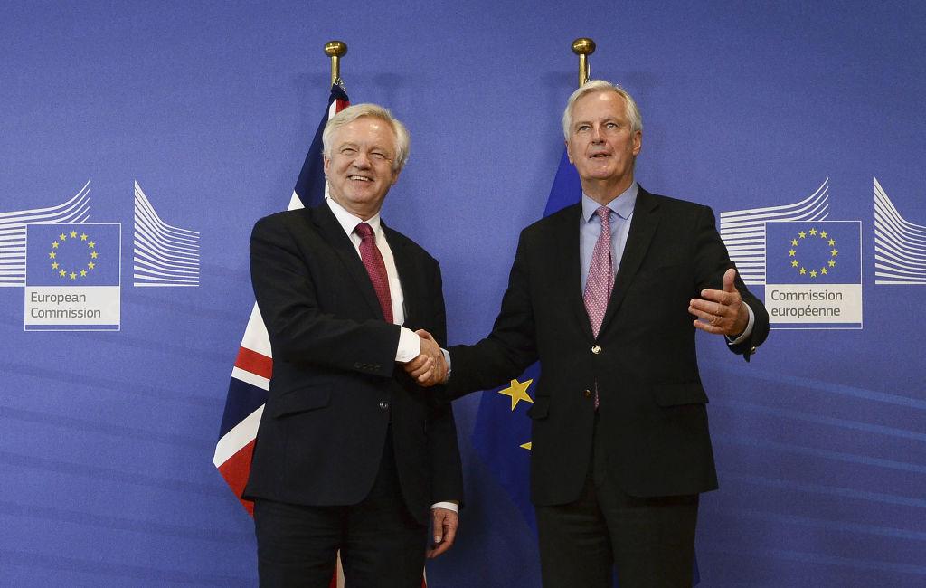 Brexit Secretary David Davis entered the second round of Brexit negotiations with the EU on Monday