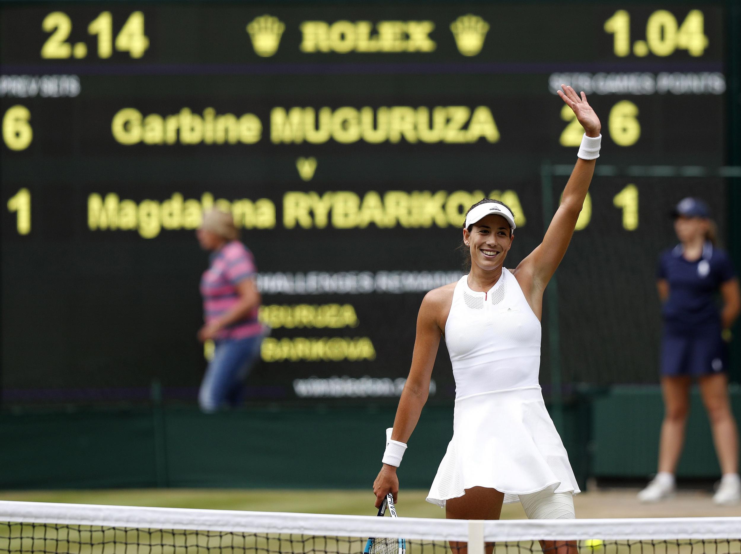 The 23-year-old is hoping to win Wimbledon for the first time