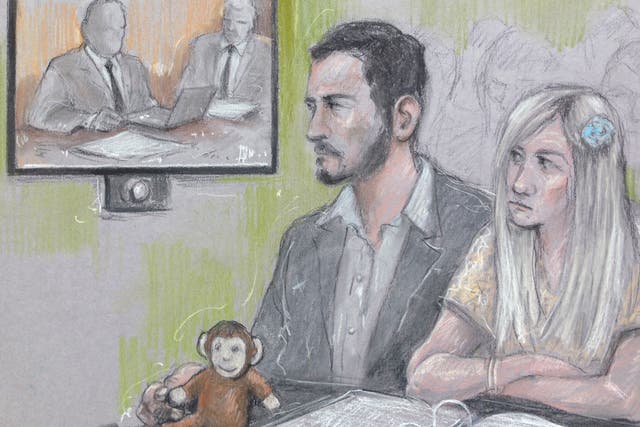 Charlie Gard’s parents listened to a US doctor offering to treat their son giving evidence via video link in court
