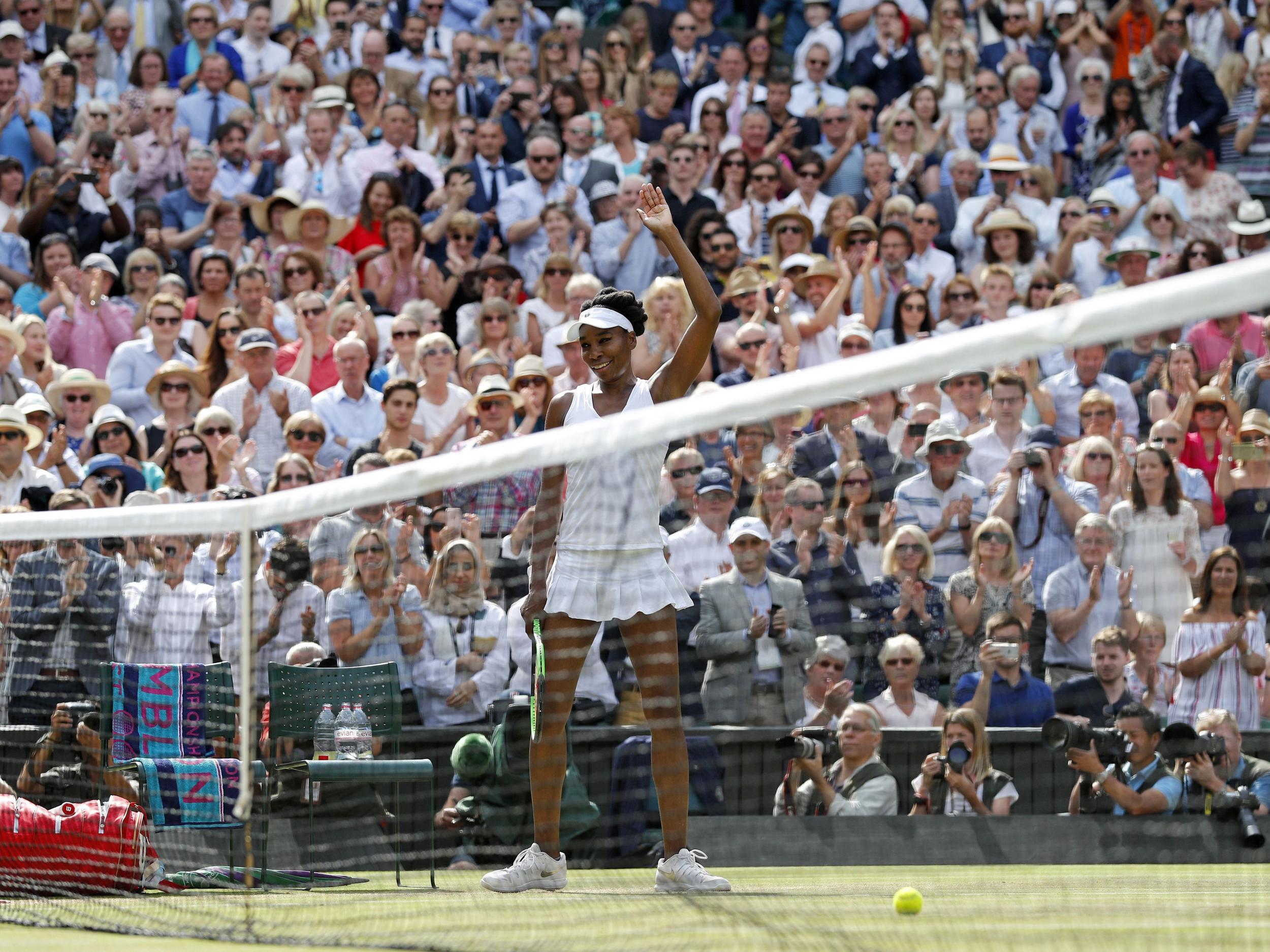 Venus Williams will battle for her sixth Wimbledon title on Saturday