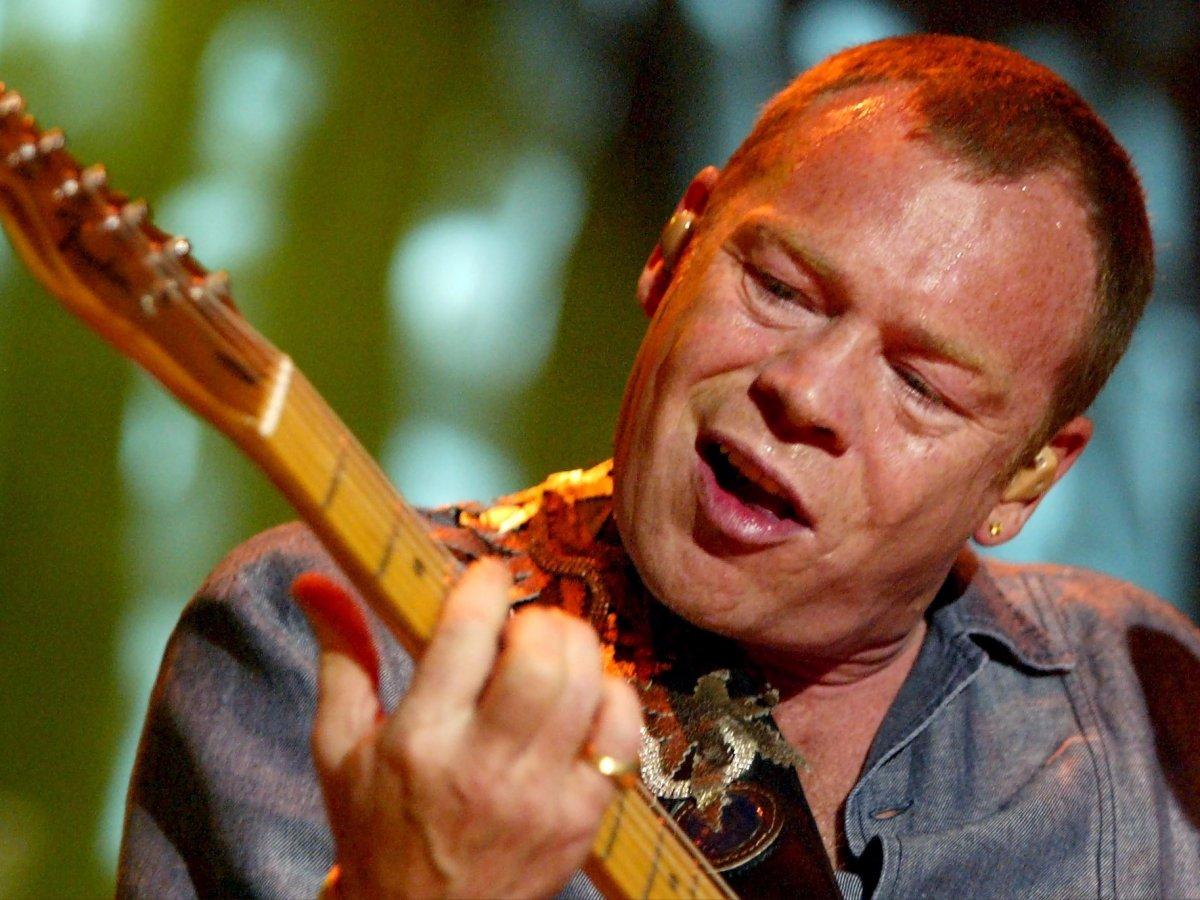 Ali Campbell from UB40 performs in 2002.