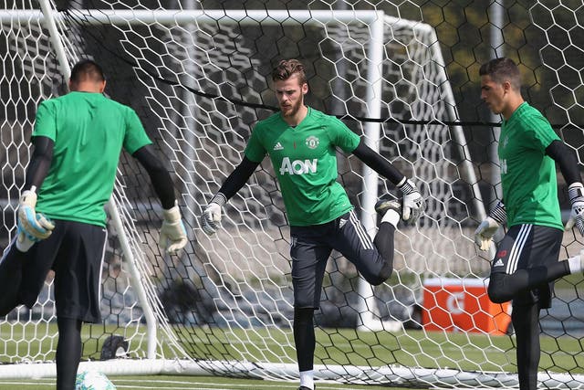 Real Madrid remain interested in David De Gea but Manchester United are relaxed about the situation