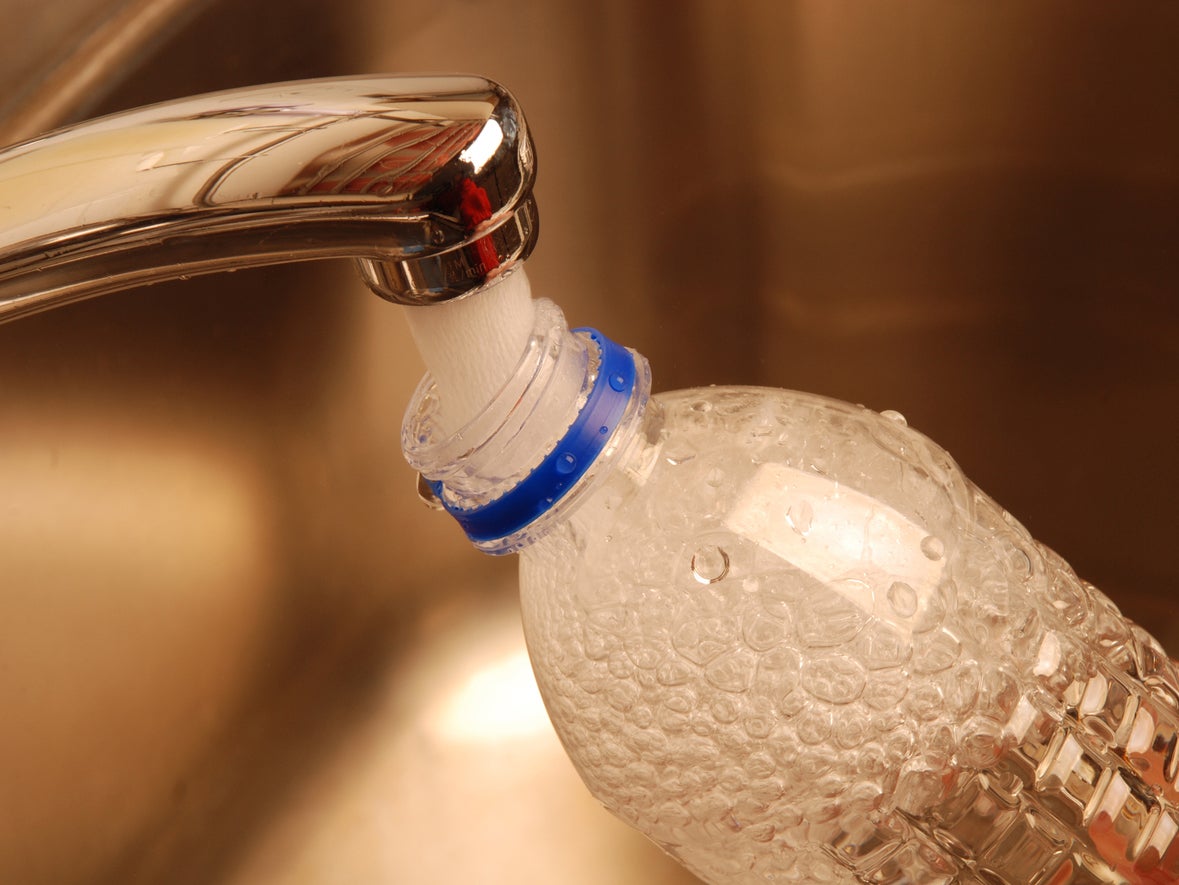 Bottled costs more than 300 times more than water from the tap 