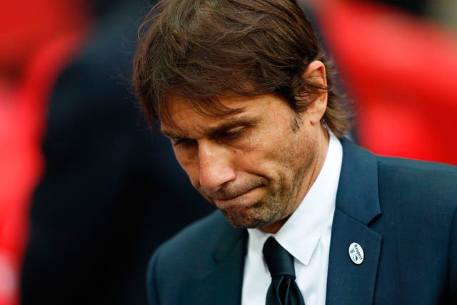 Antonio Conte is still no nearer to knowing who Chelsea's new striker will be