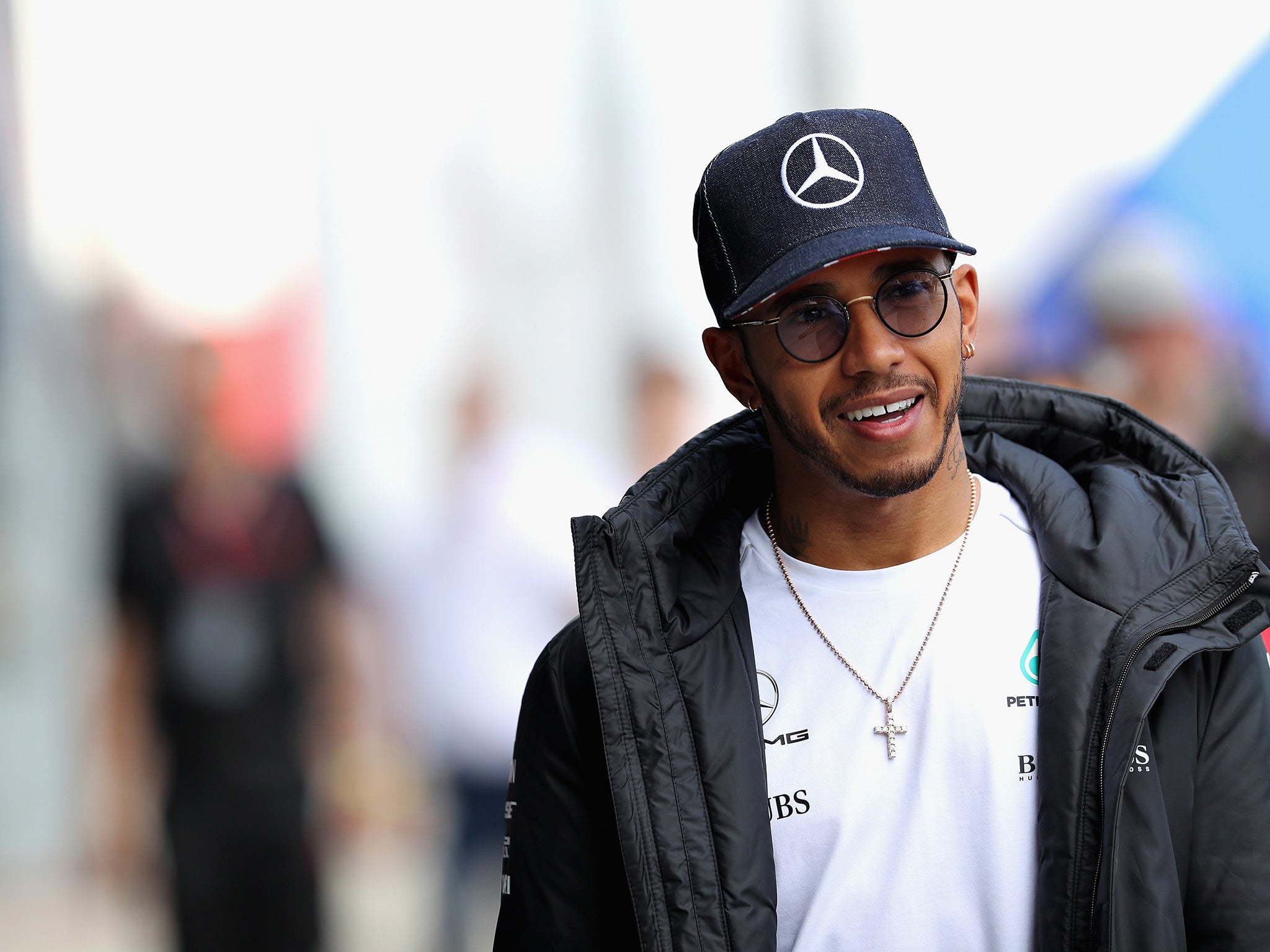 Lewis Hamilton was was right on his Mercedes team-mate's tail in both sessions