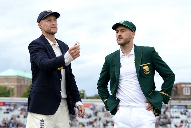 Faf Du Plessis' brave decision allowed the tourists to take the upper hand