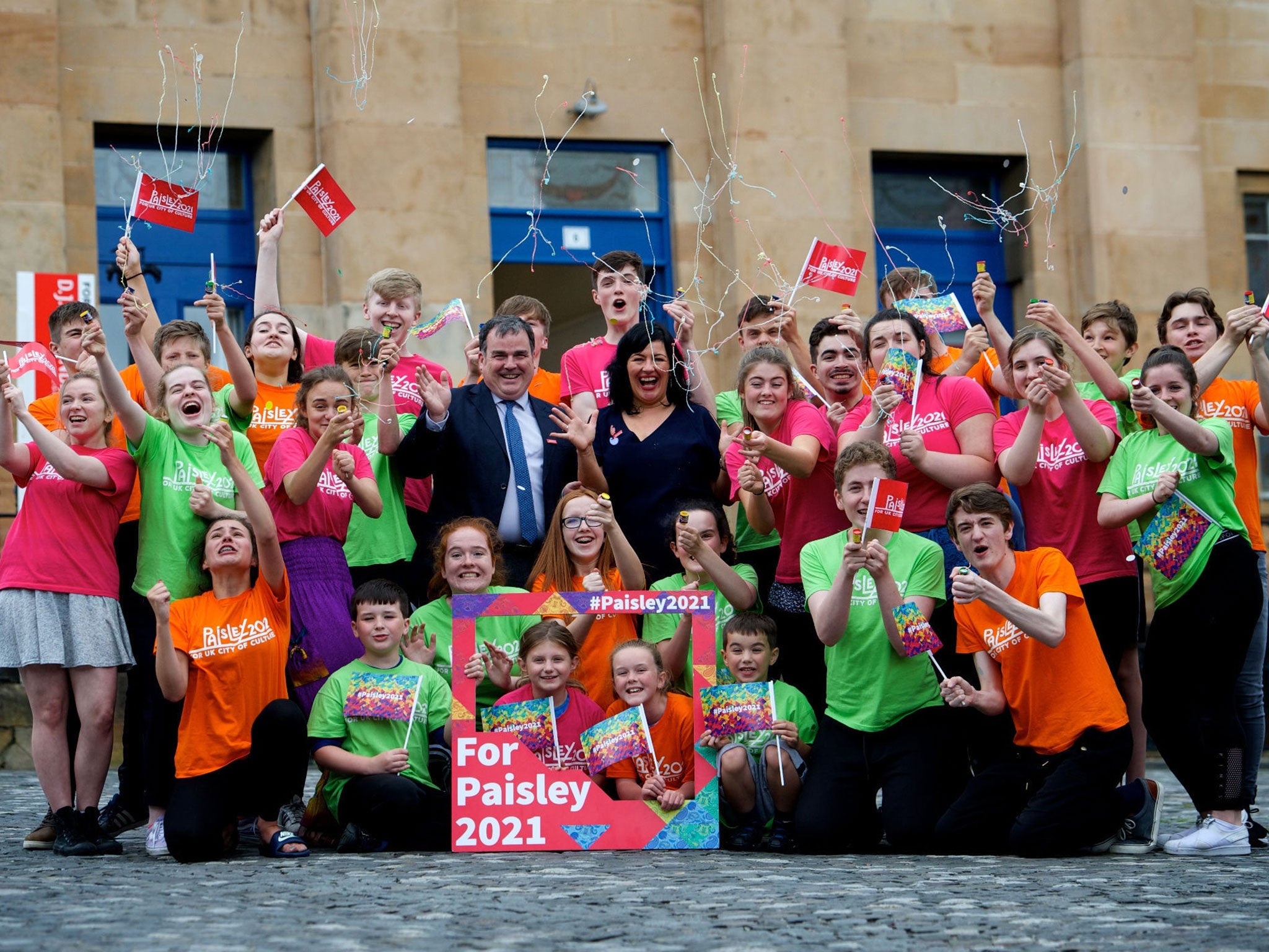 The team behind Paisley’s bid to become UK City of Culture 2021 has said they are ‘in it to win it’