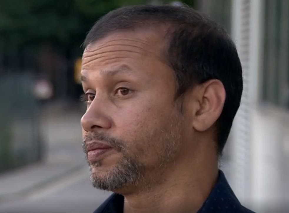 Delivery driver Jabed Hussain was targeted during a spate of acid attacks