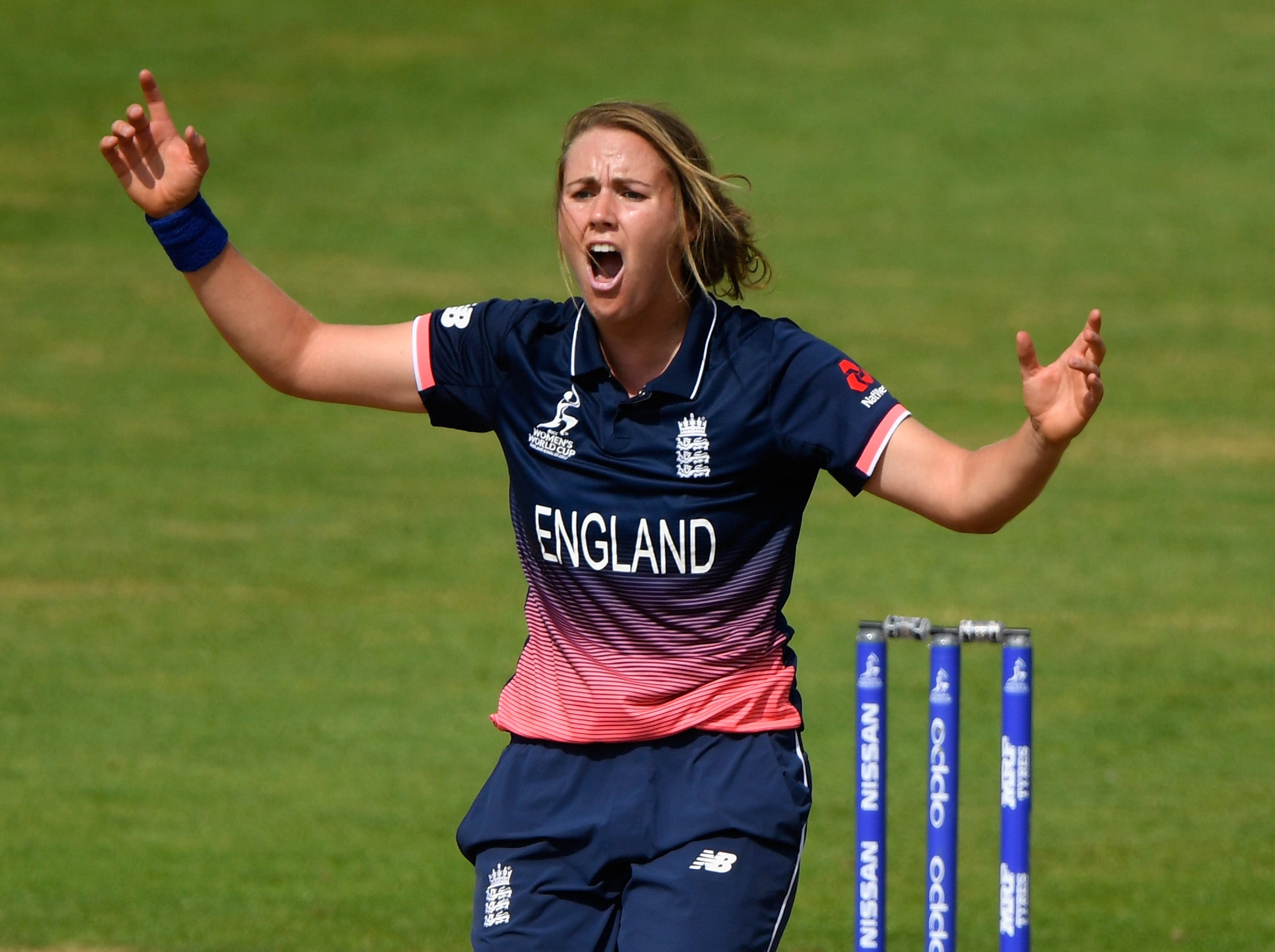 Sciver finished with three wickets