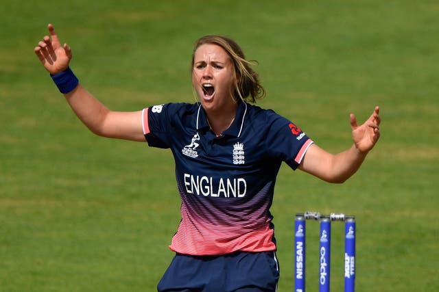 Sciver finished with three wickets
