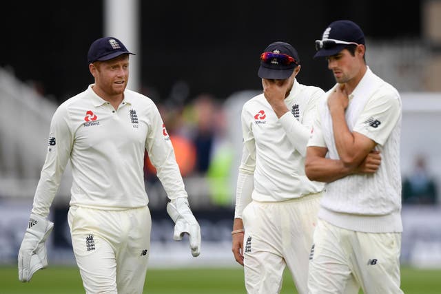England are now in danger of losing the second Test