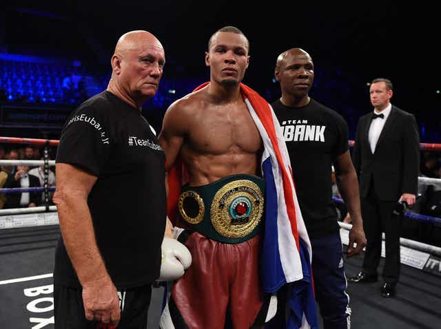 Eubank won by margins of 118-110, 118-110 and 120-108