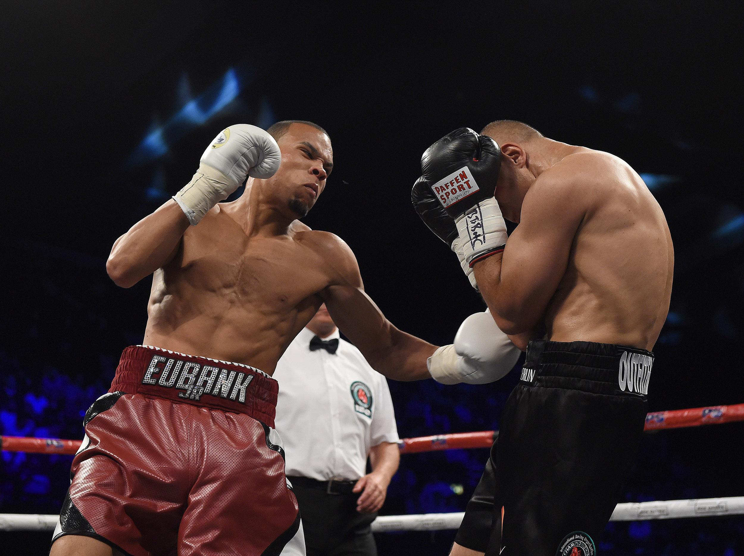 Eubank was rarely tested in his world title fight