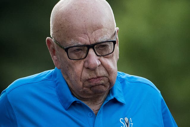 Rupert Murdoch's company had valued Sky at ?18bn back in 2016
