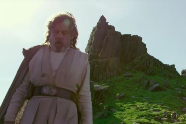 Mark Hamill in The Last Jedi