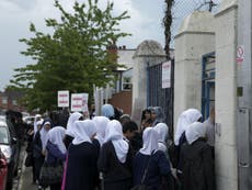 Muslim school where books said men could beat wives taken over