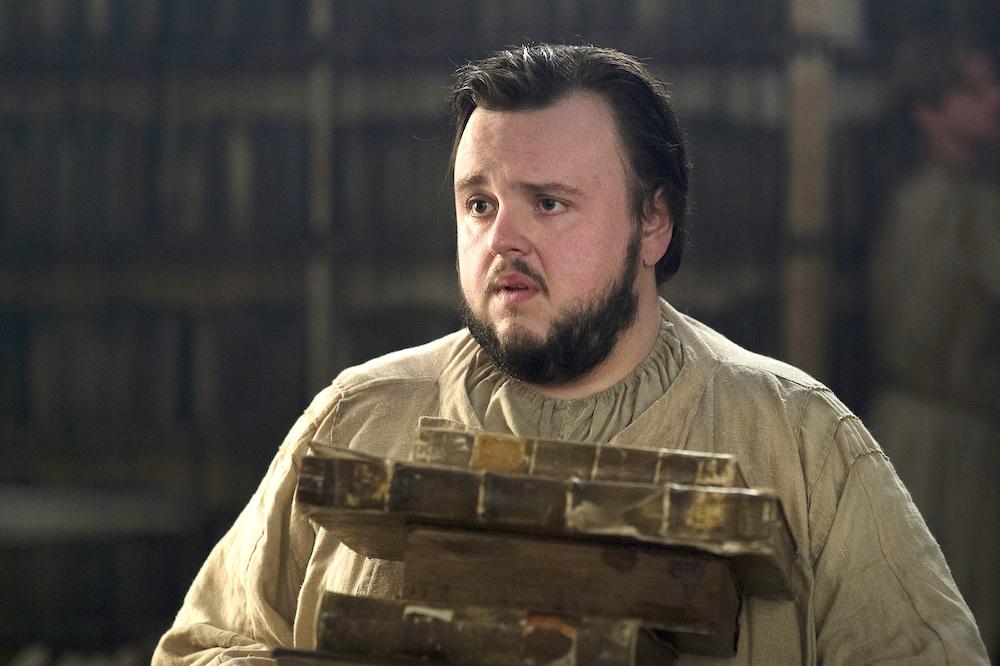 Samwell Tarly played by John Bradley