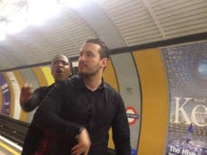 Man denies ripping off woman's hijab on tube platform