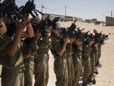 Israeli shooting range mocks up targets to look like Palestinians