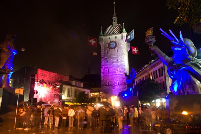 Once in a decade, Switzerland lets loose at the Badenfahrt