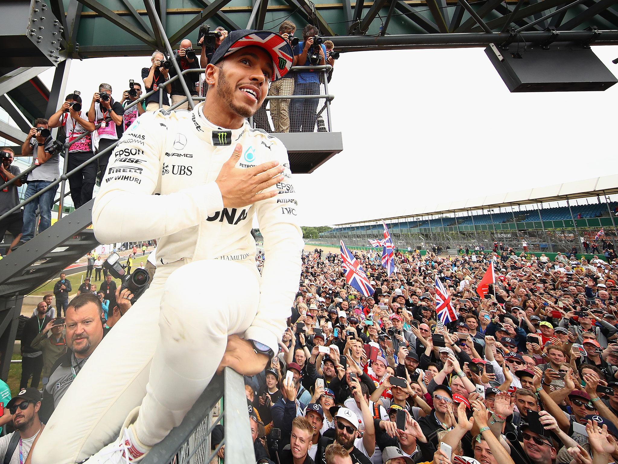 Lewis Hamilton now trails Sebastian Vettel by just one Championship point